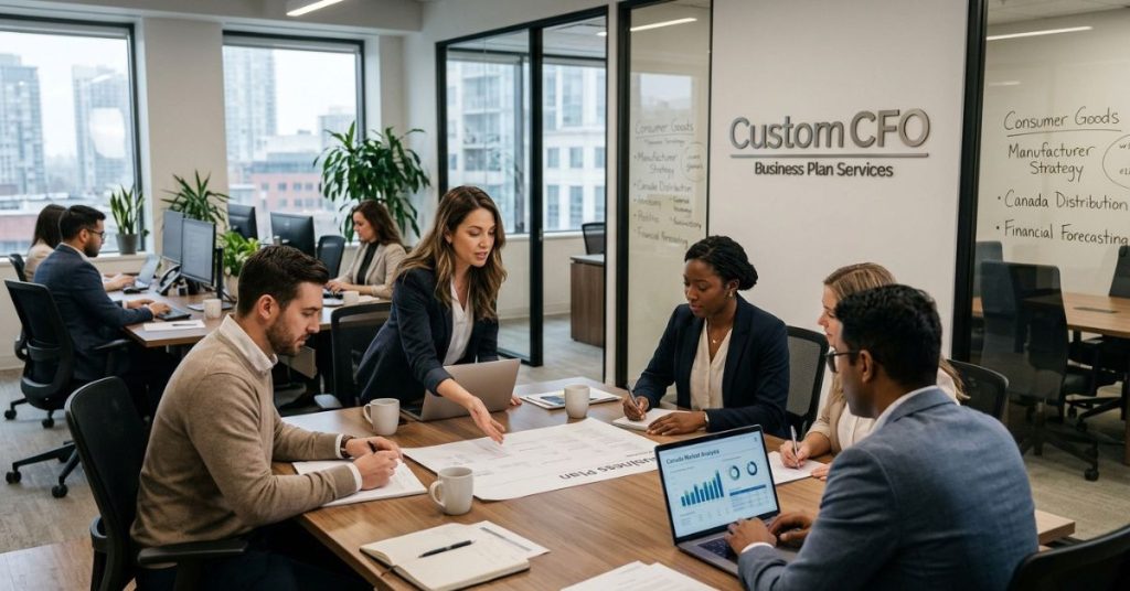 Business plan services for consumer goods manufacturers Canada