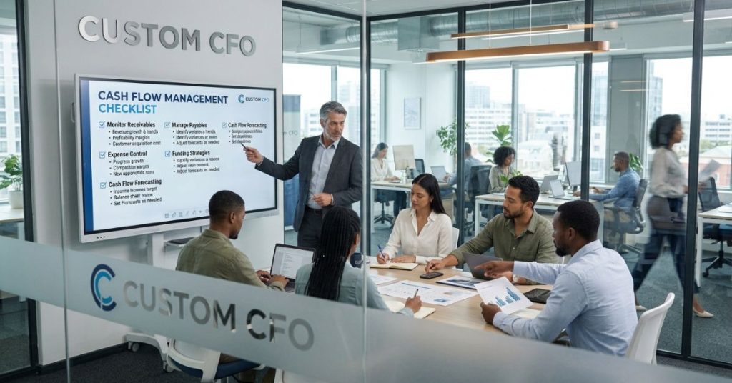 Cash Flow Management Checklist with CFO Support
