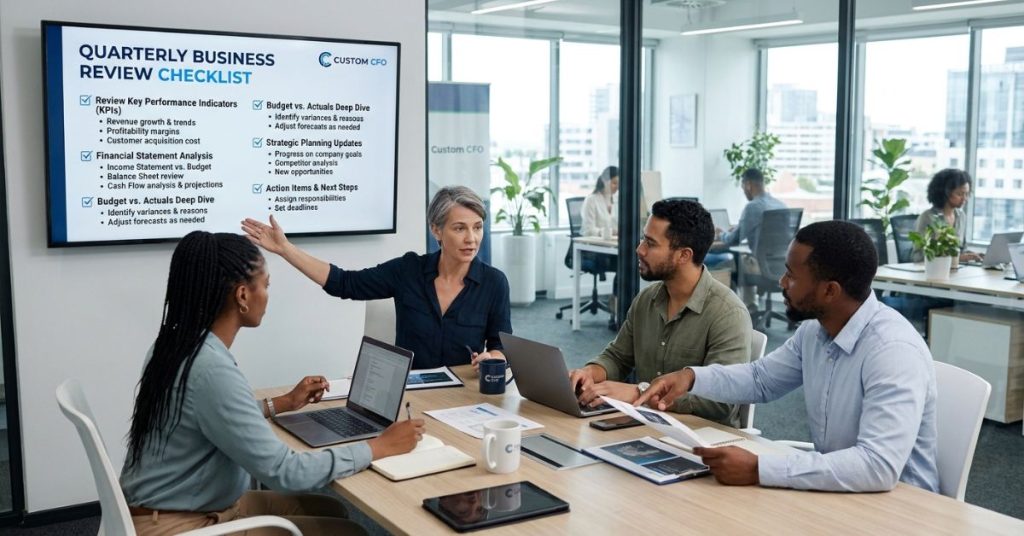 Quarterly Business Review Checklist with Fractional CFO